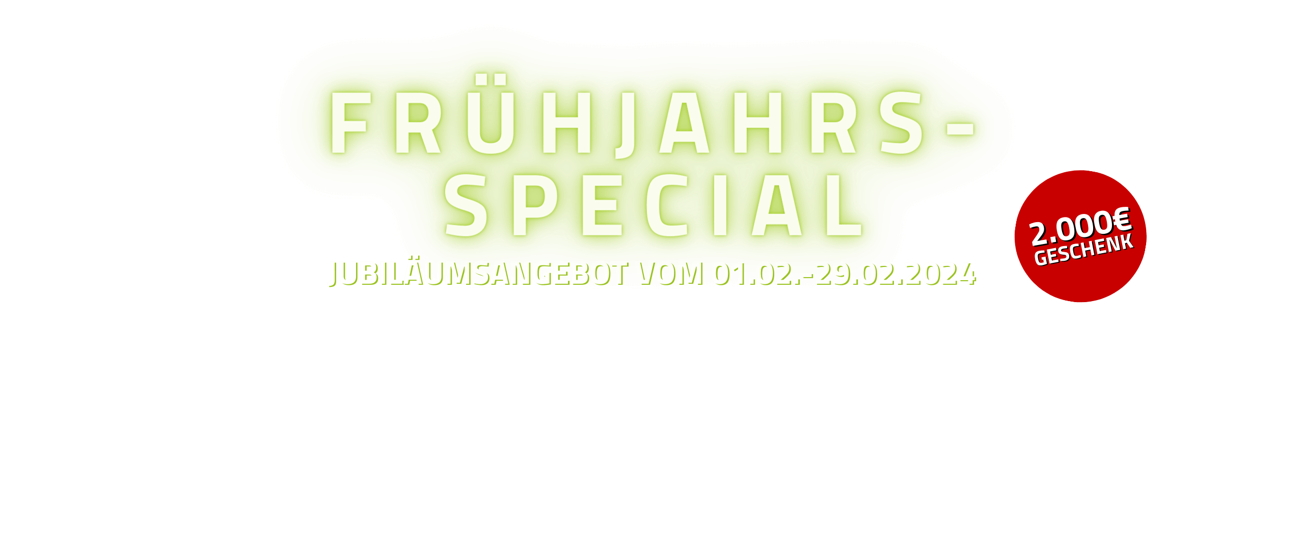 Ein schwarz-grünes Logo mit der Aufschrift „fruitjahr's special“ und einem Blackweek-Special-Touch.